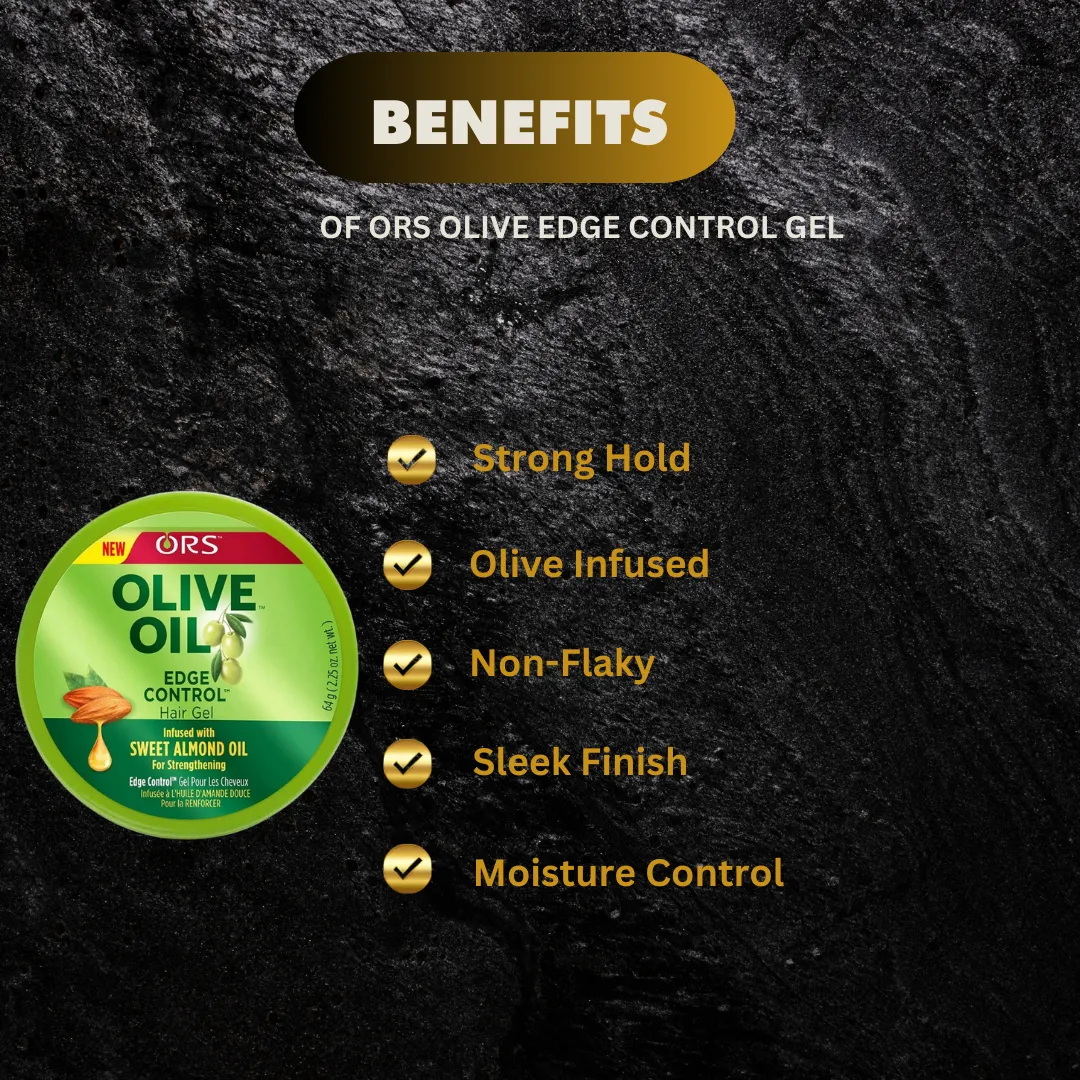 ORS Olive Edge Control Gel 2.25 oz jar