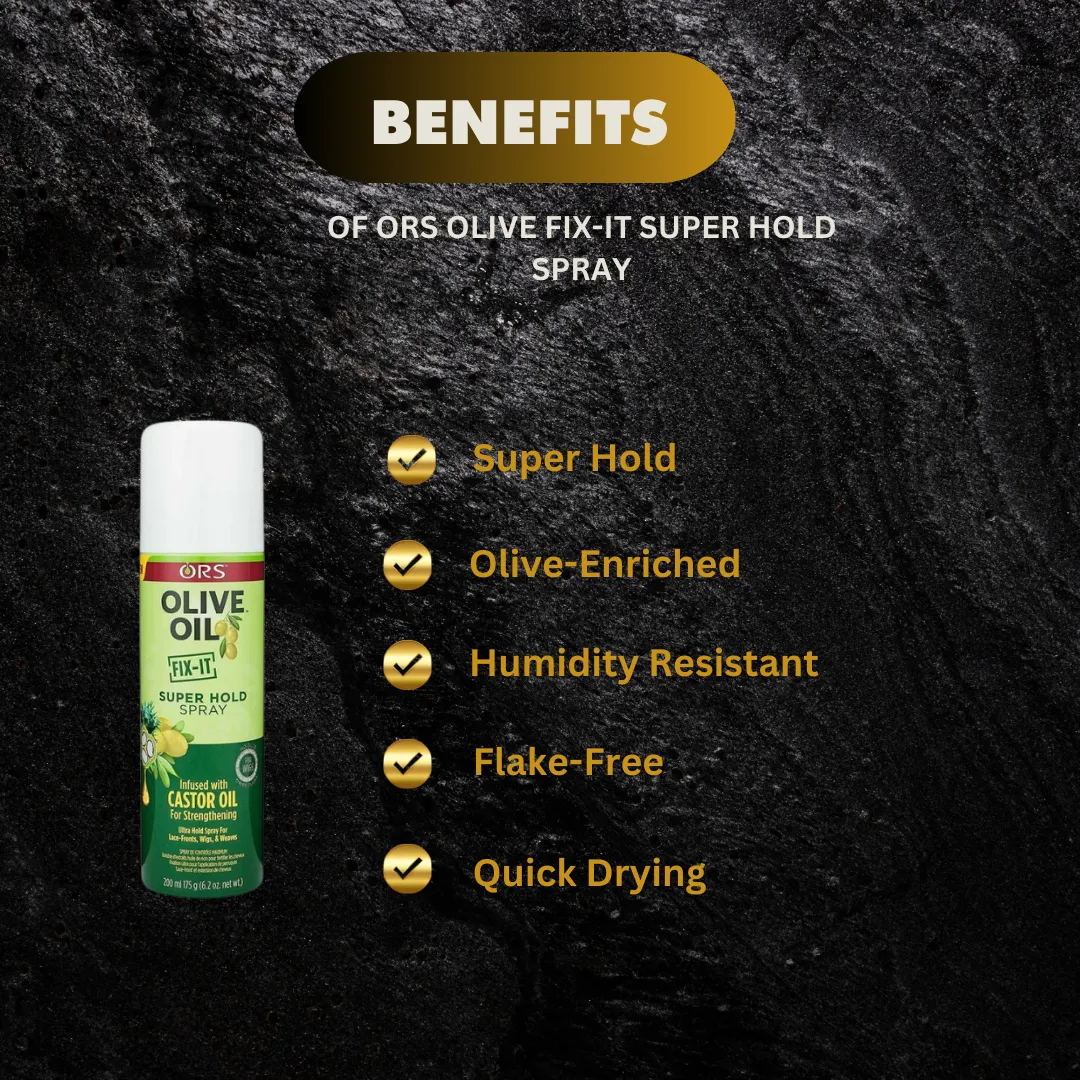 ORS Olive Fix-it Super Hold Spray 6.2 oz