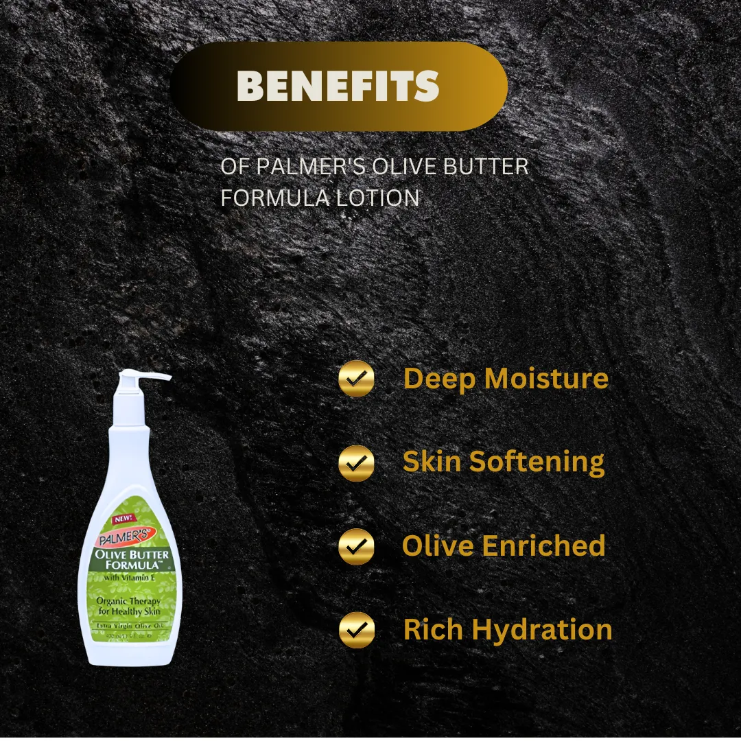 Palmer's Olive Butter Formula w/ Vit. E Organic Olive Lotion 8.5 oz