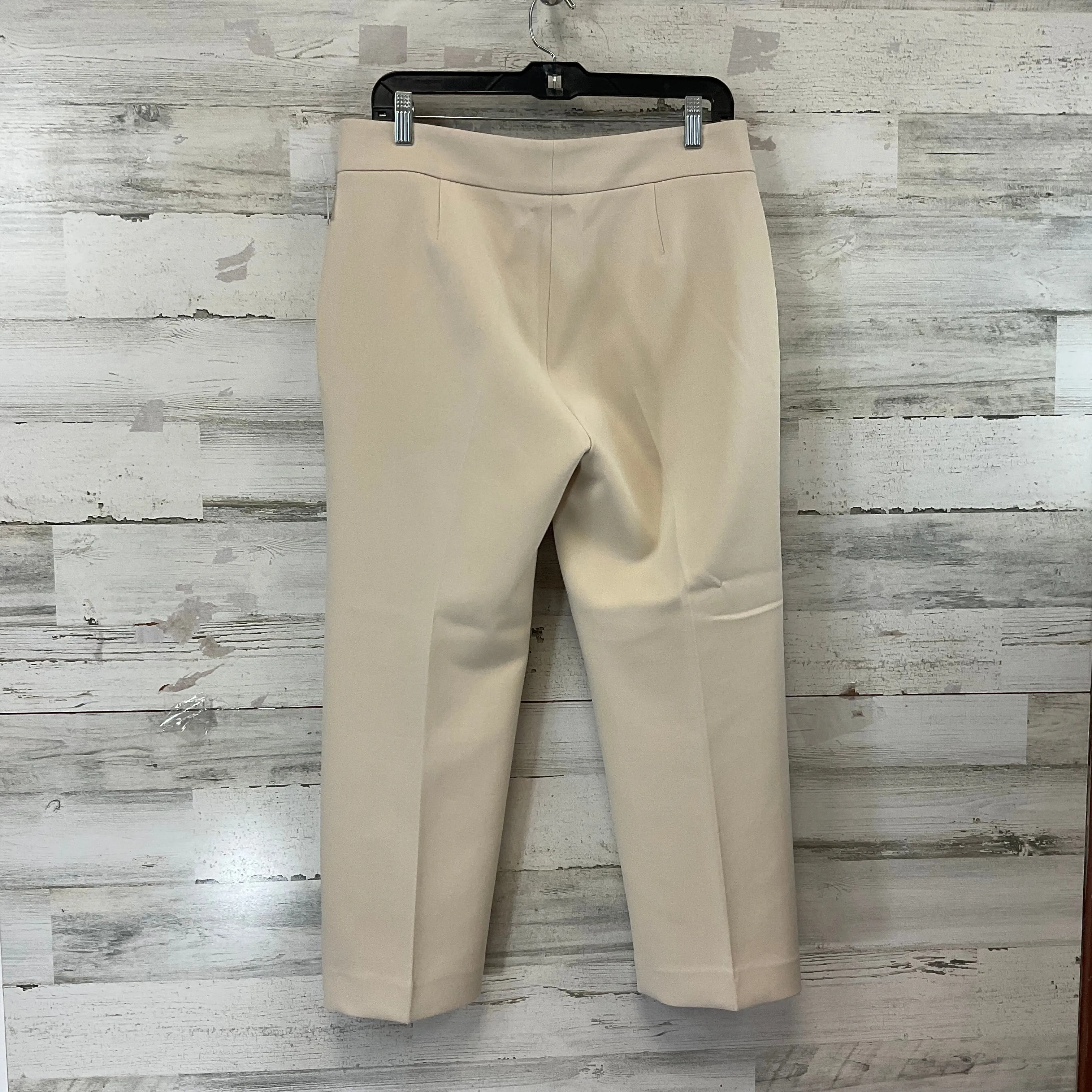 Pants Dress By Devernois In Cream, Size: 10