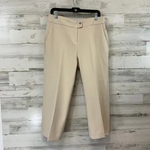 Pants Dress By Devernois In Cream, Size: 10