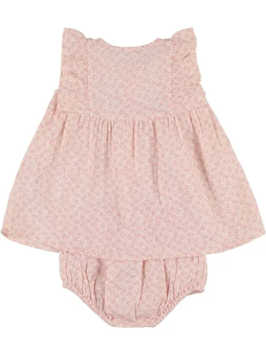 Petit Bateau   Cotton dress &amp; diaper cover 