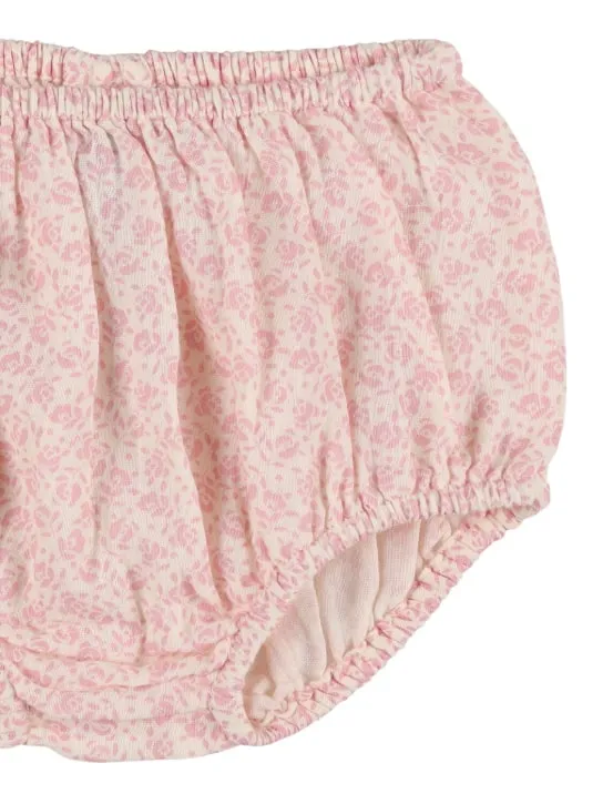 Petit Bateau   Cotton dress &amp; diaper cover 