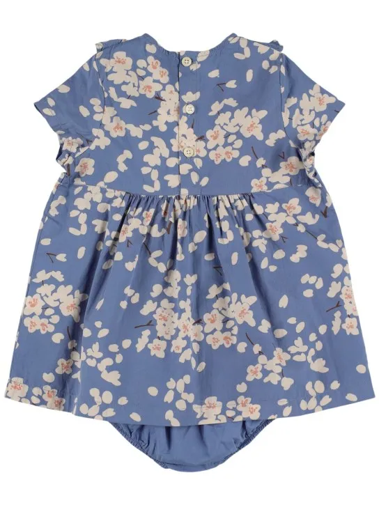Petit Bateau   Cotton dress w/ diaper cover 