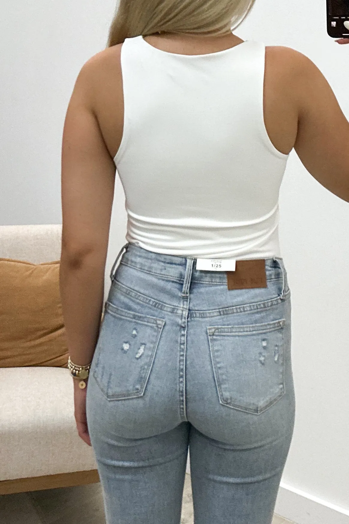 "Flirt With Fate" Bodysuit (Off White)