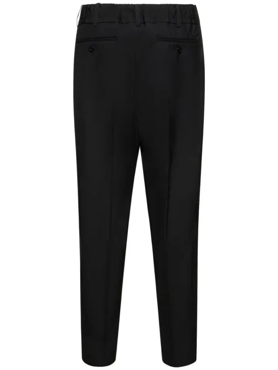 Sacai   Tailored wool blend pants 