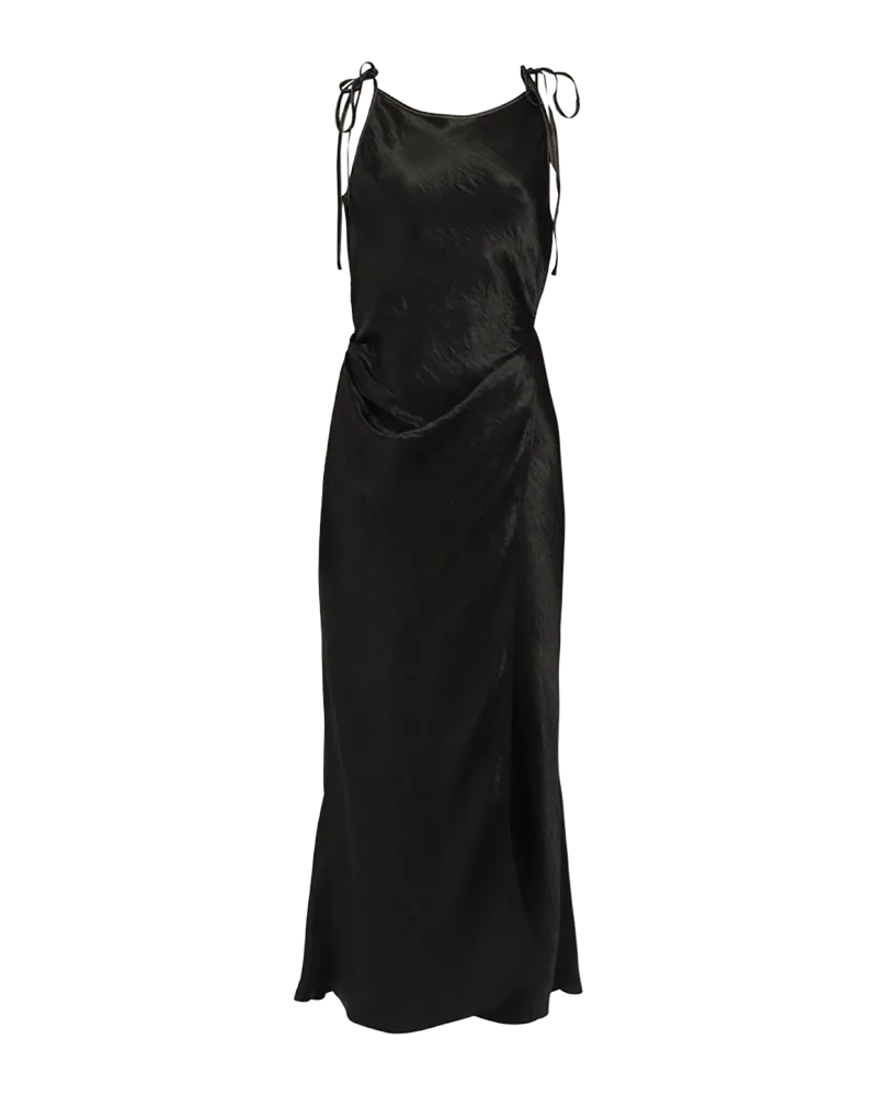 Satin Strap Dress