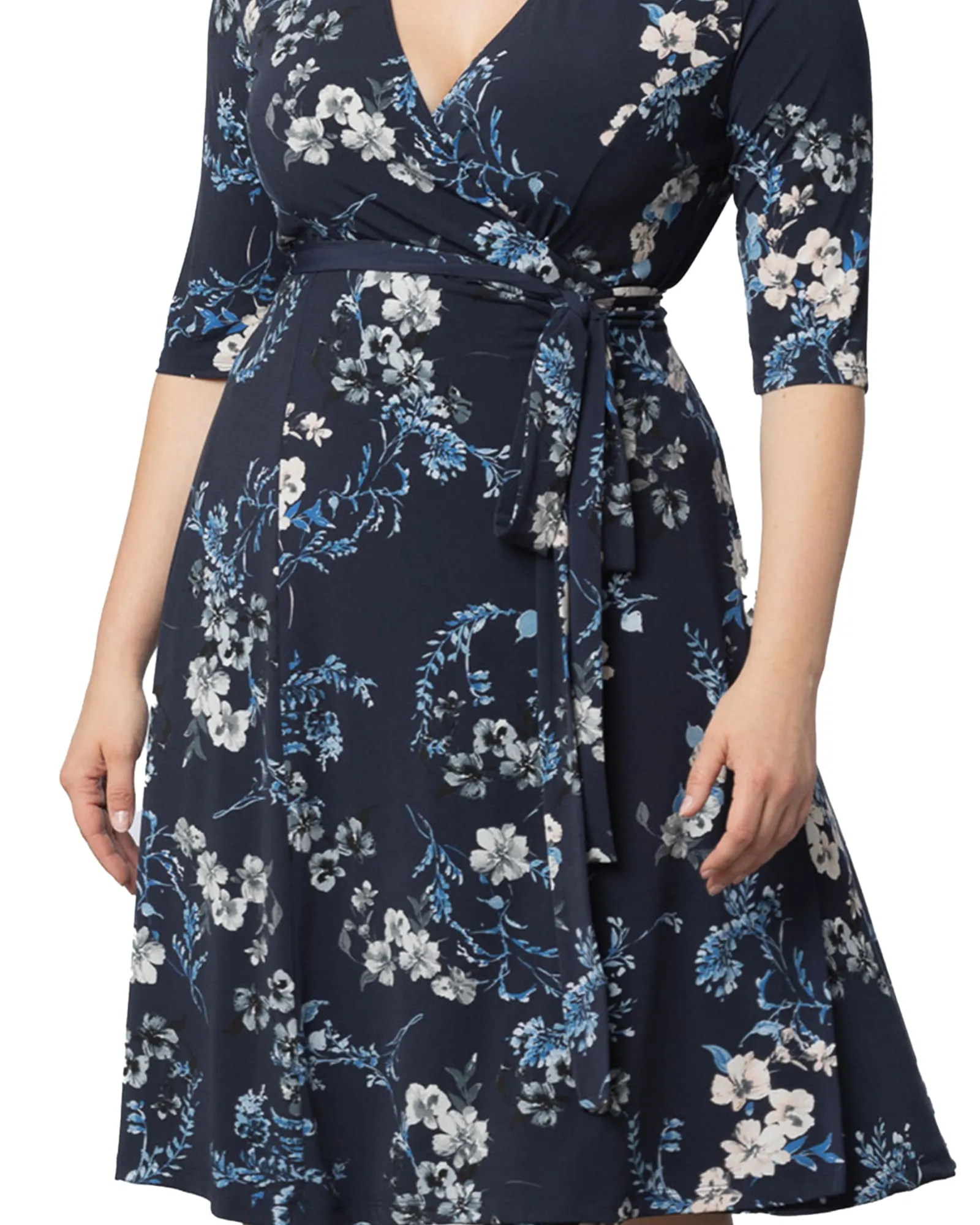 Signature Wrap Dress | FRENCH BLUE GARDEN