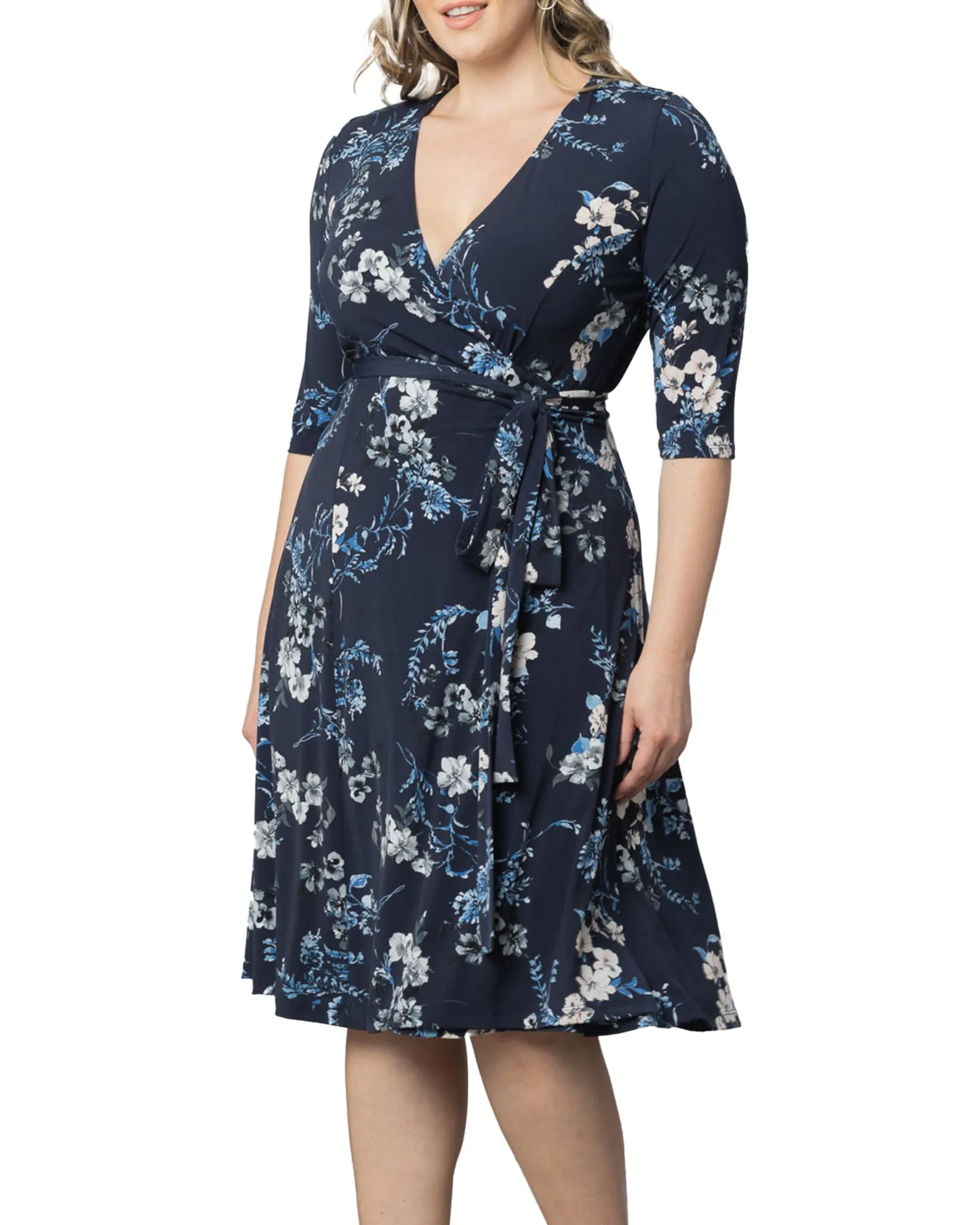 Signature Wrap Dress | FRENCH BLUE GARDEN