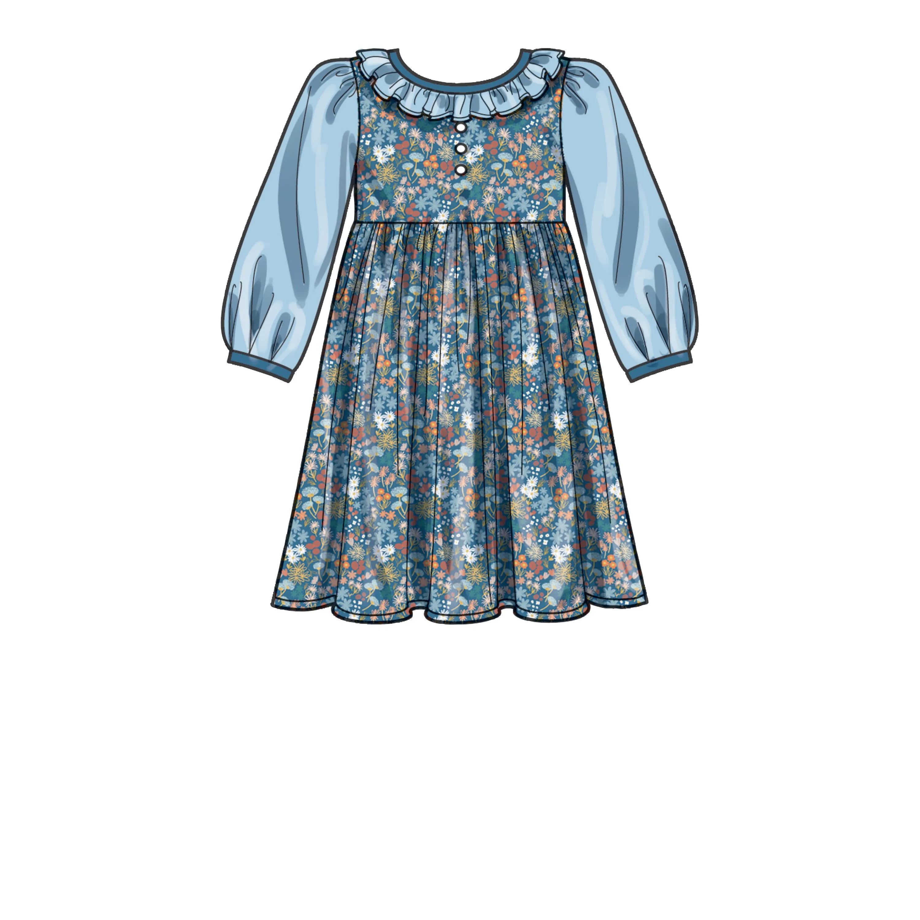 Simplicity Pattern S9503 Children's Dresses