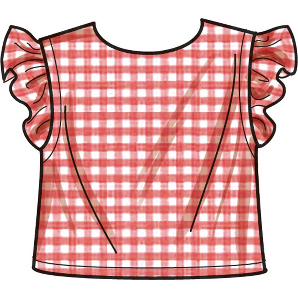 Simplicity Sewing Pattern S9761 Children's and Girls' Dress, Top and Pants