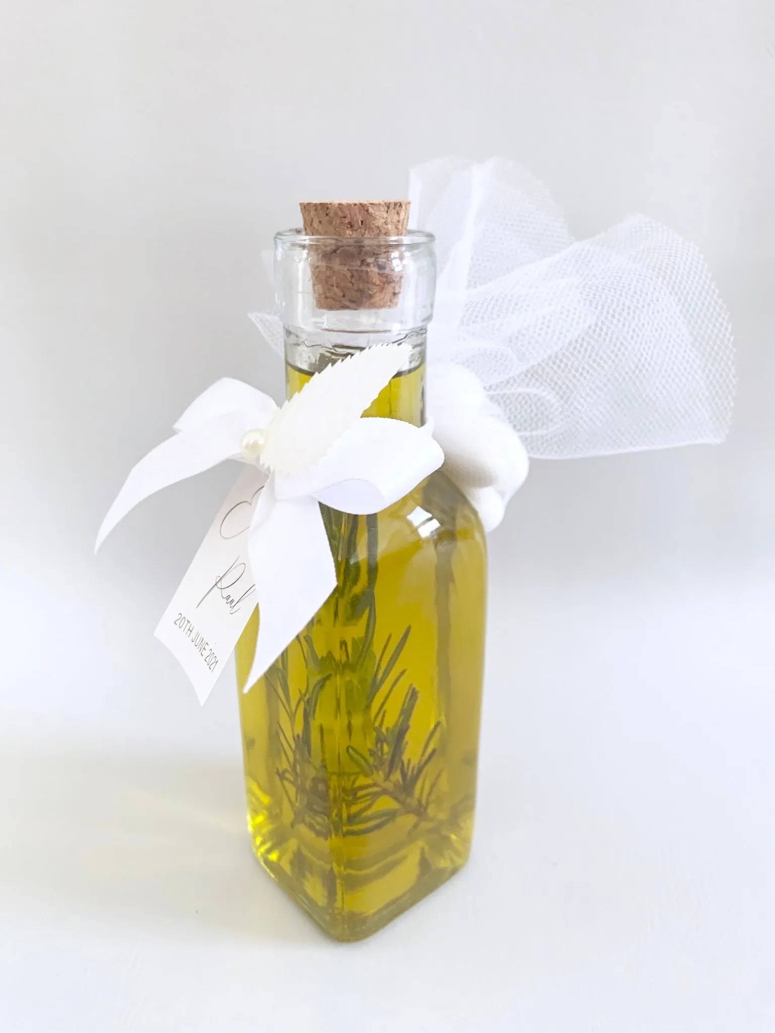 SQUARE OLIVE OIL BOTTLE