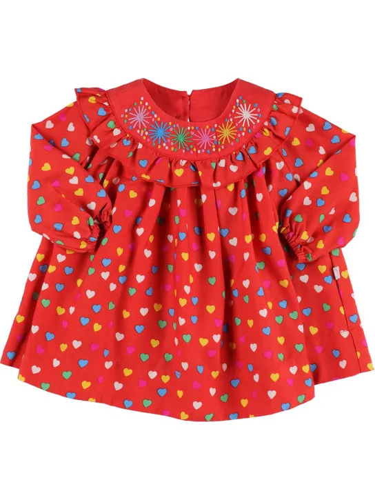 Stella McCartney Kids   Printed viscose dress w/ diaper cover 