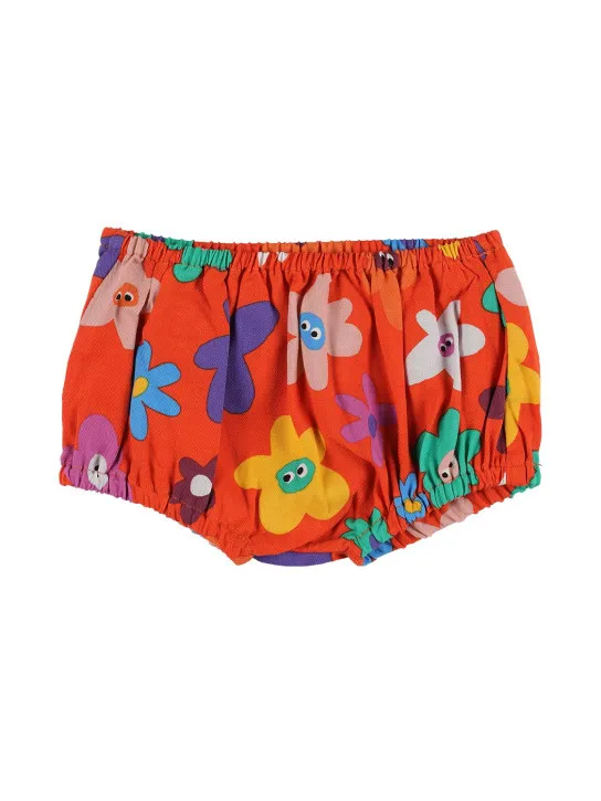 Stella McCartney Kids   Printed viscose dress w/ diaper cover 