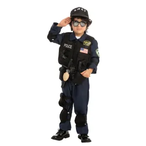 SWAT Police Officer Costume for Kids