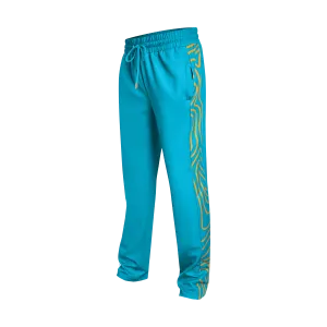 TEAM BAHAMAS TRACK PANTS-AQUA