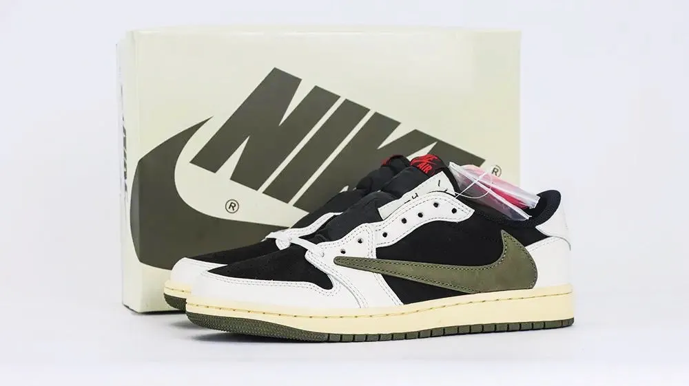 Travis Scott Air Jordan 1 Low Olive