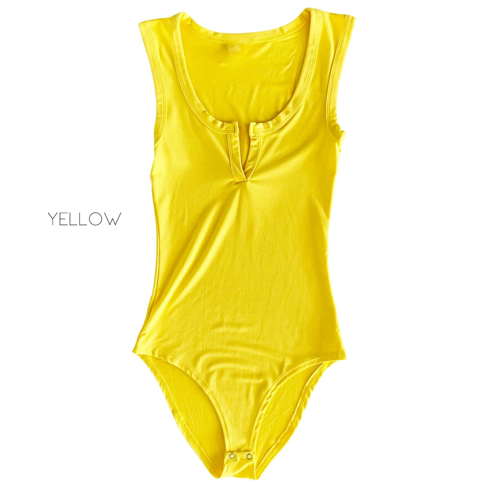 Ultra Soft Split Neck Bodysuit