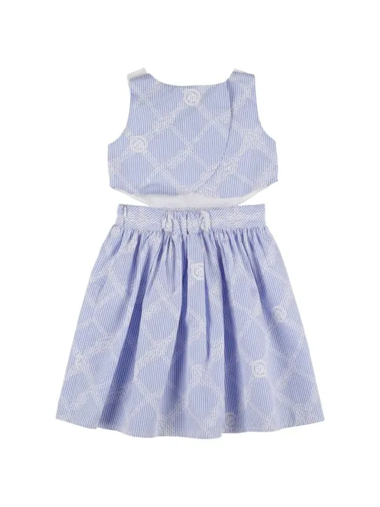 Versace   Cotton poplin dress 