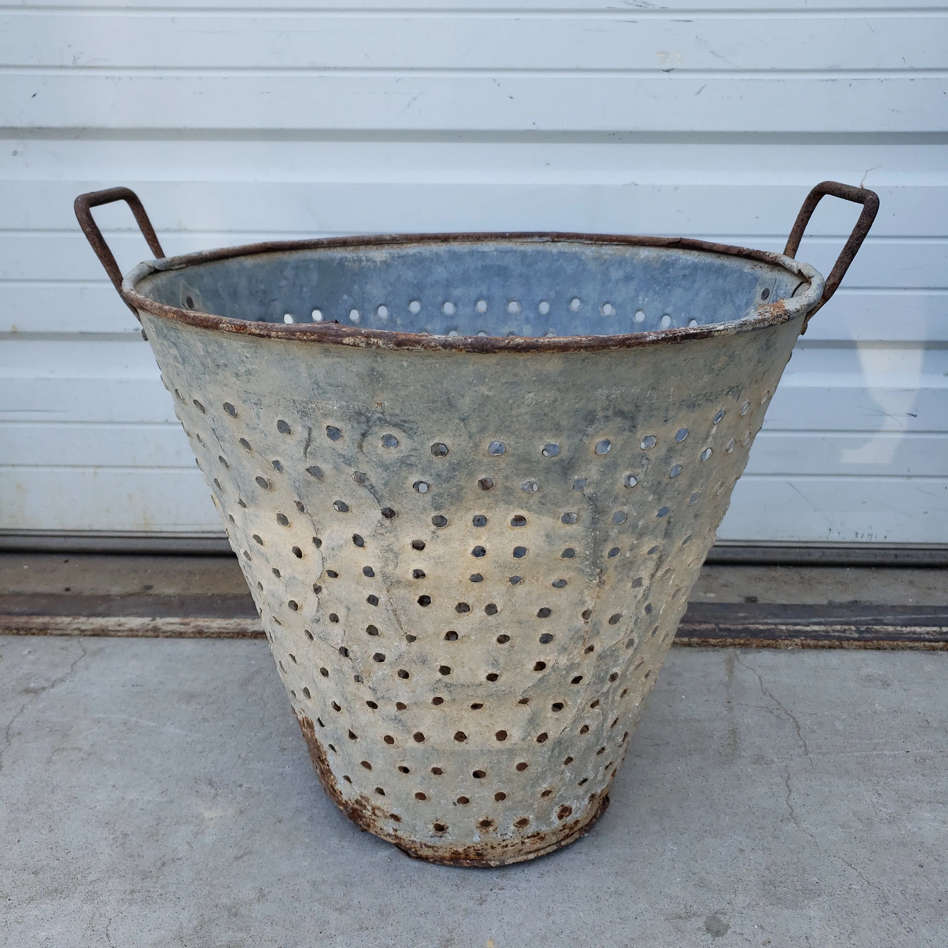 Vintage Olive Bucket