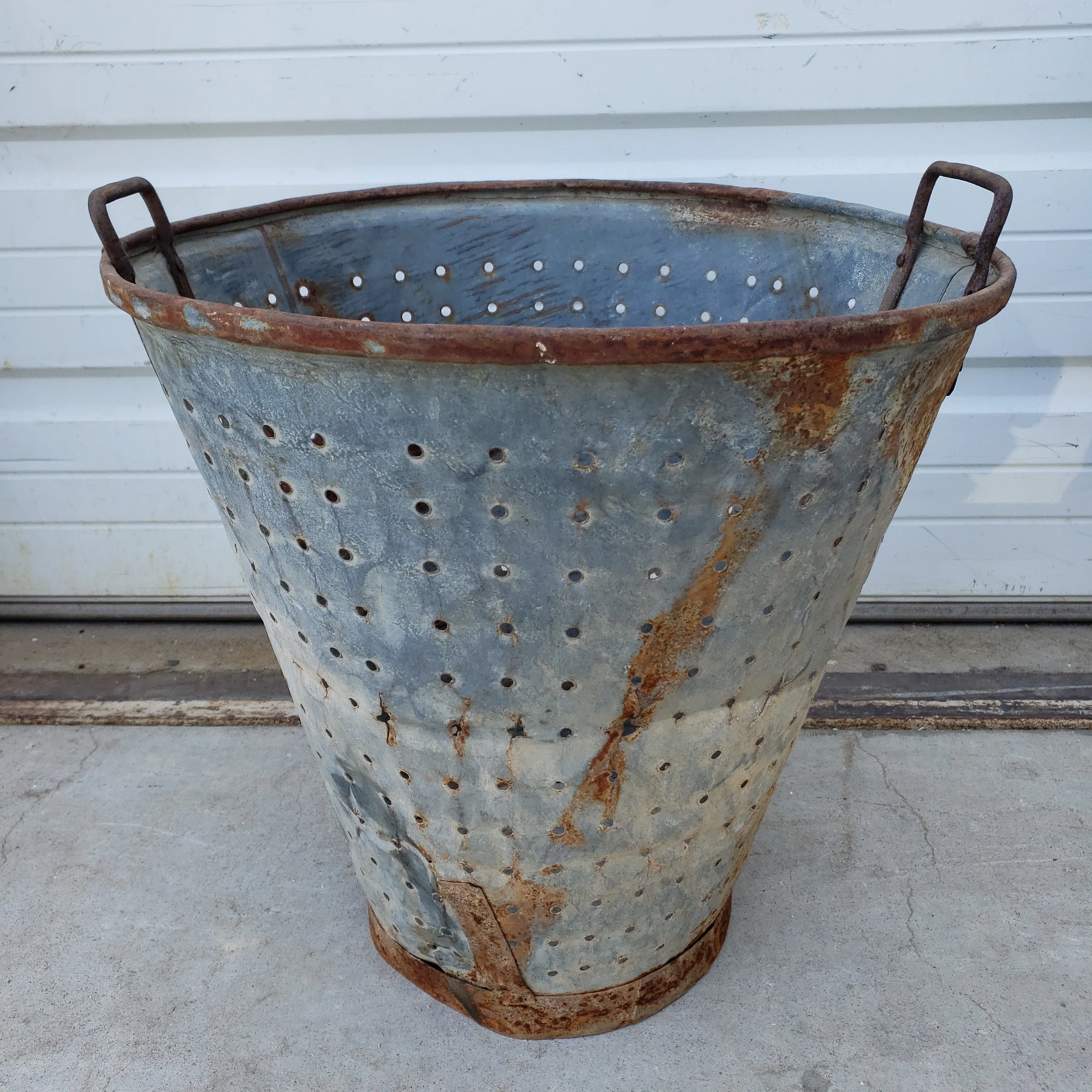 Vintage Olive Bucket