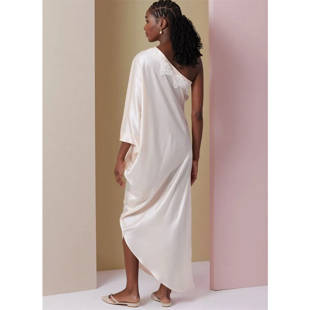 Vogue Pattern V2021 Misses' One Shoulder Dress and Pants