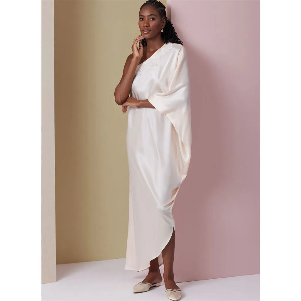 Vogue Pattern V2021 Misses' One Shoulder Dress and Pants