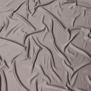 Walnut brown plain 100% Biodegradable cupro fabric with satin finish-D7869