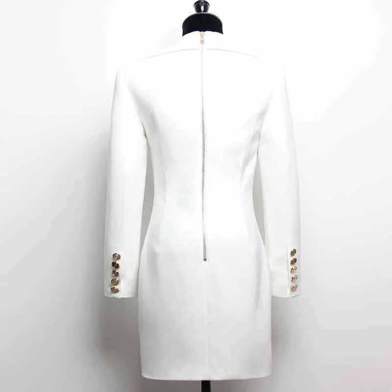 Women Long Sleeve Wrap Mini Dresses