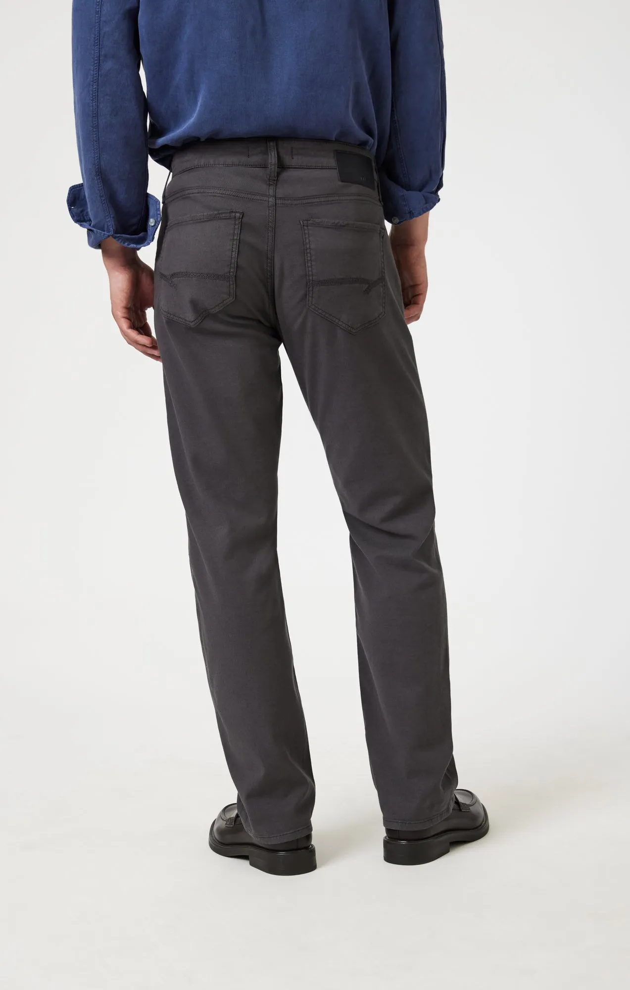 ZACH STRAIGHT LEG IN ASH LUXE TWILL