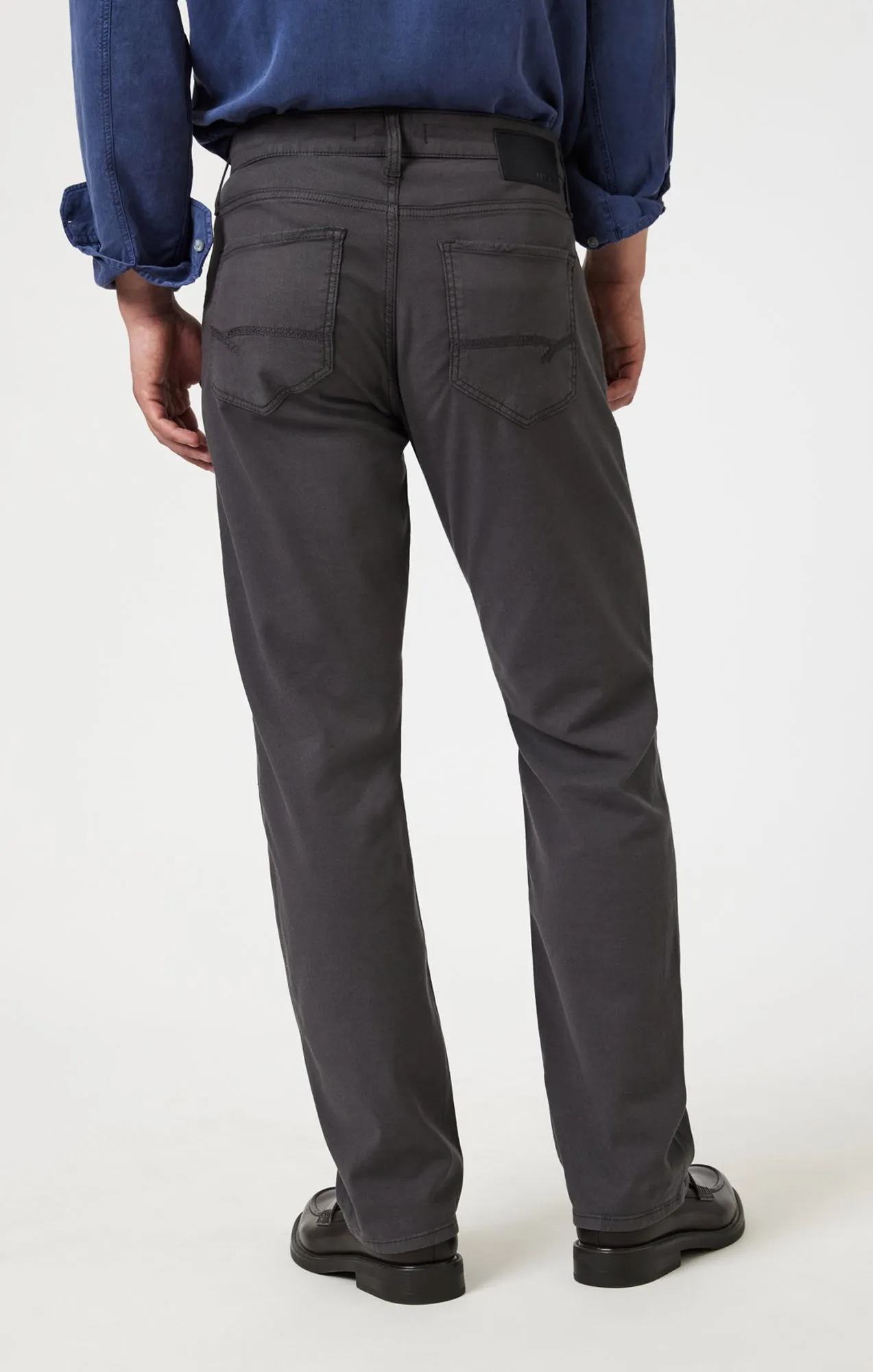 ZACH STRAIGHT LEG IN ASH LUXE TWILL