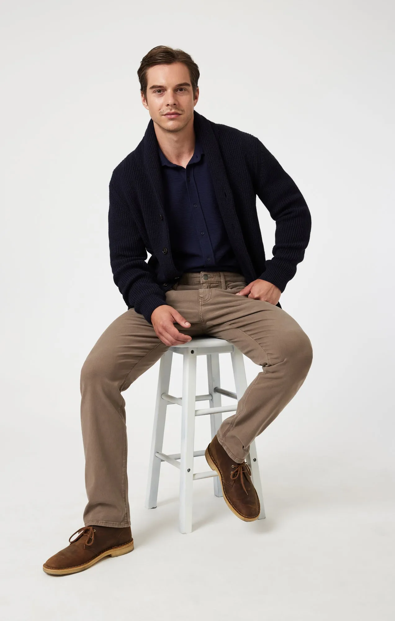ZACH STRAIGHT LEG IN TIMBER LUXE TWILL